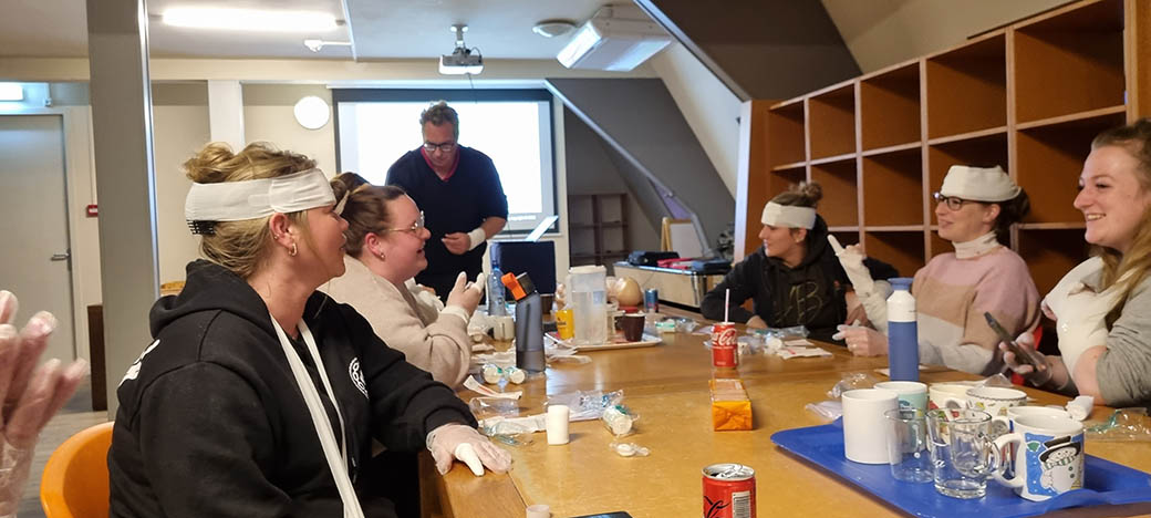 Het hele personeel heeft hun BHV opleiding behaald!