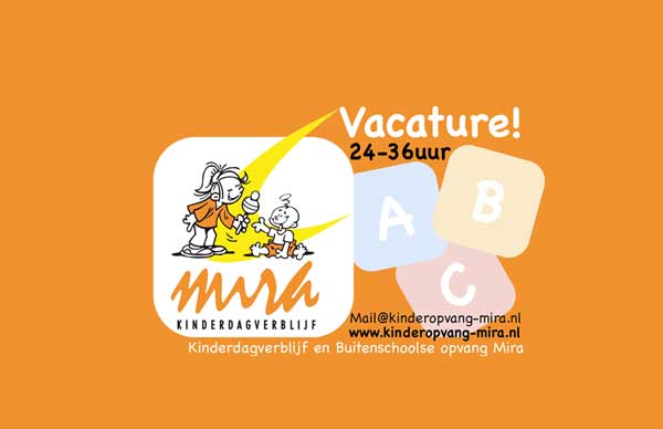 Altijd al willen werken bij ons kinderdagverblijf? Nu is je kans!!